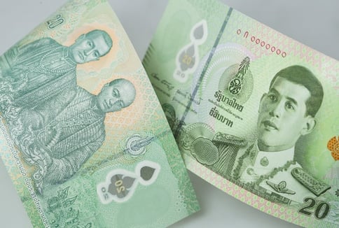 Thailand 20 Baht 2022