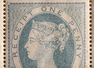 1853 - Board of Inland Revenue stamps