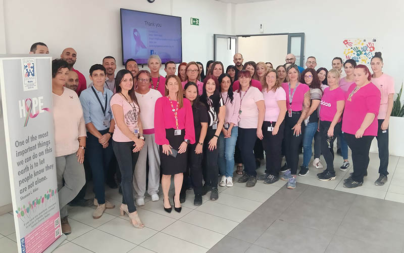 Malta site beast cancer awareness event