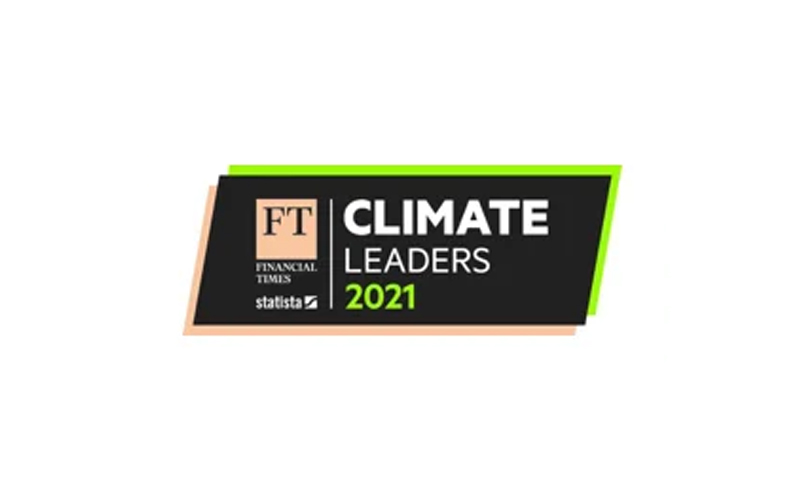 Financial Times Climate Leaders award logo