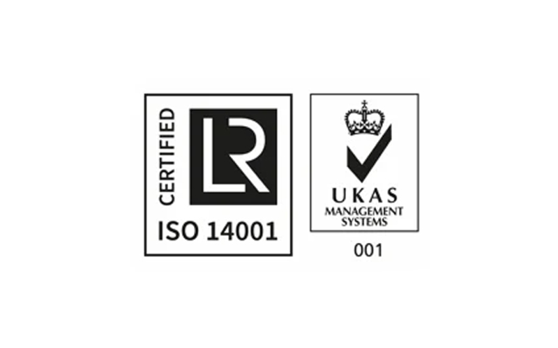 ISO 14001 certified logo