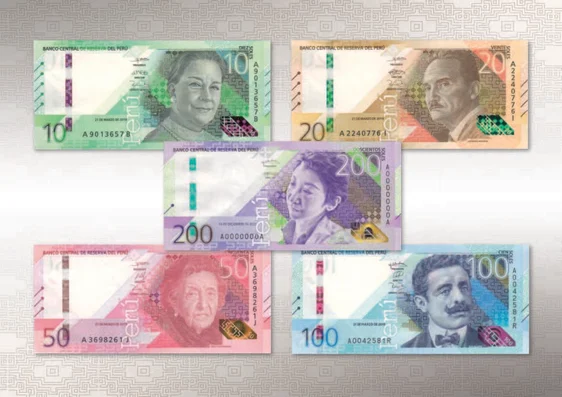 central reserve bank of peru banknote medley