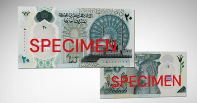 Bank of Egypt 20-pound banknote